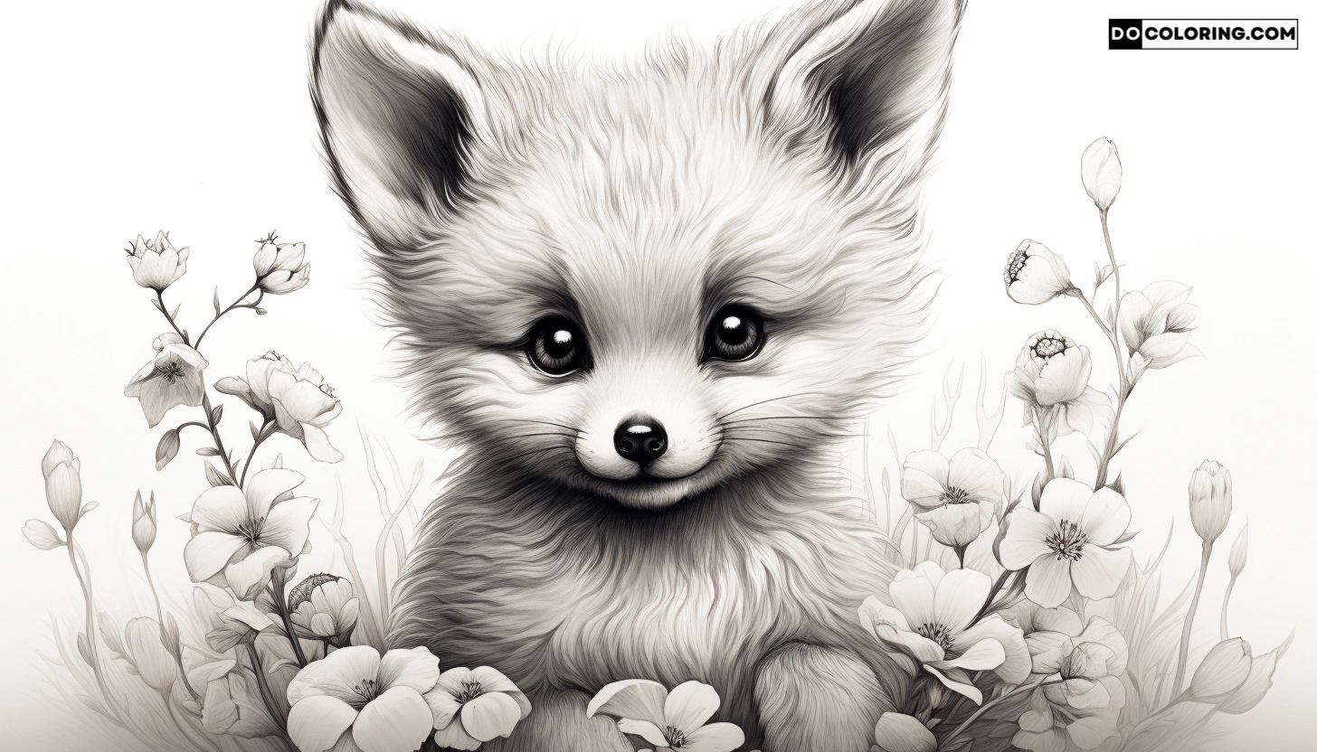 Free Printable Cute Baby Animal Coloring Pages DO Coloring