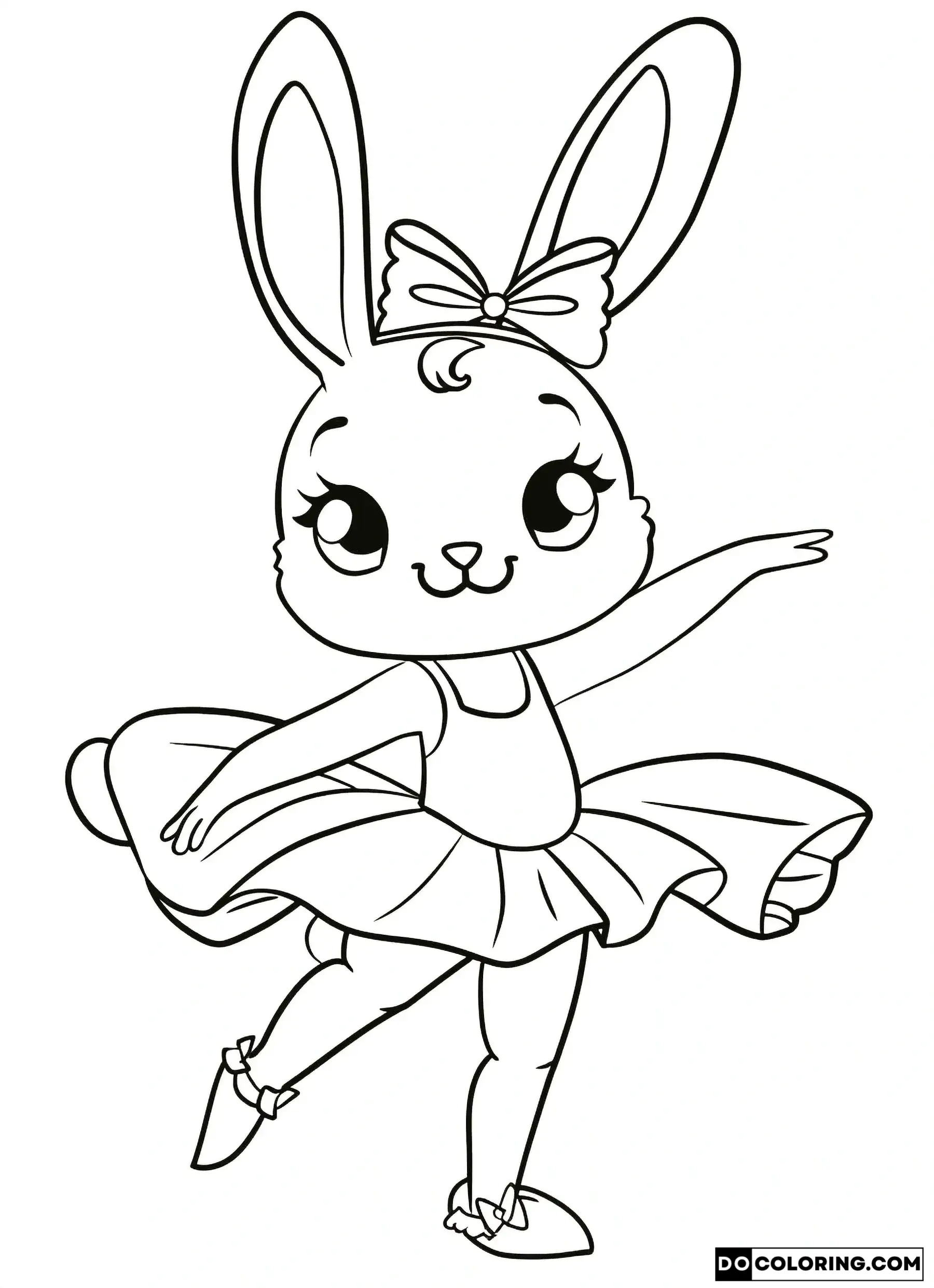 Cute Rabbit & Bunny Coloring Pages – Free Printable 2024 | DO Coloring